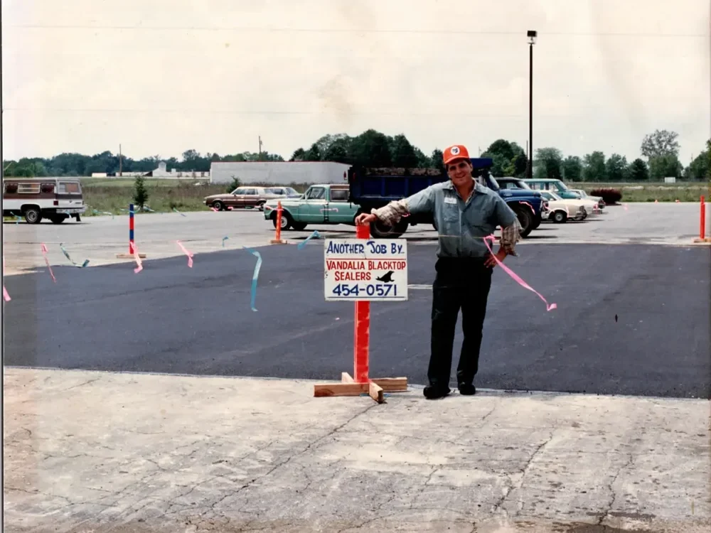 H. David Brusman, Jr., who founded Vandalia Blacktop Sealers